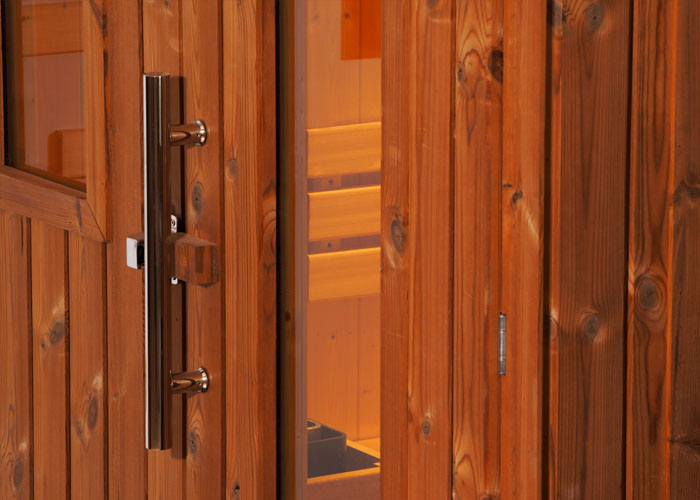 Oceanic Outdoor Sauna Stainless Steel Door Handle
