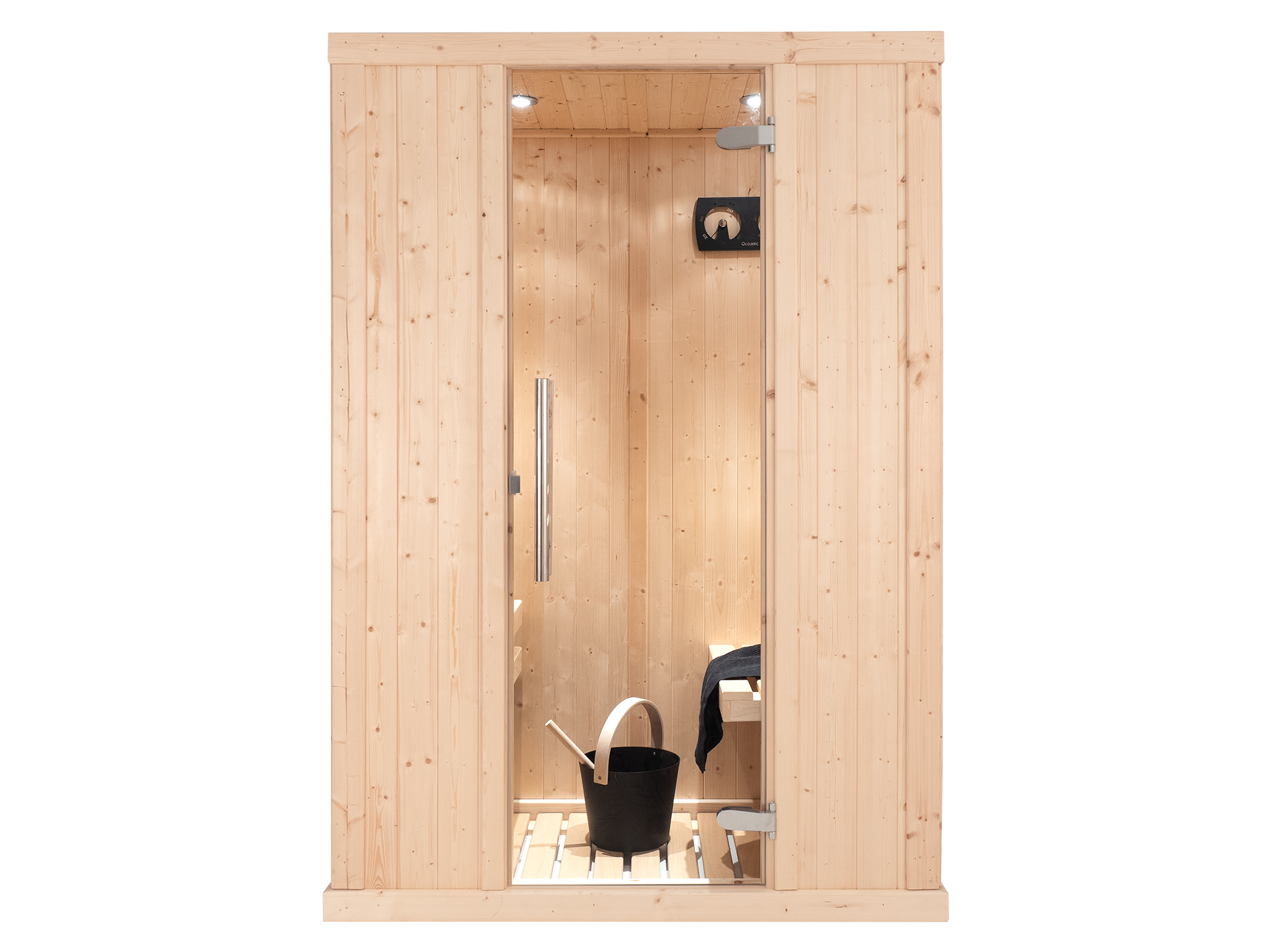 Home Traditional Spruce Saunas