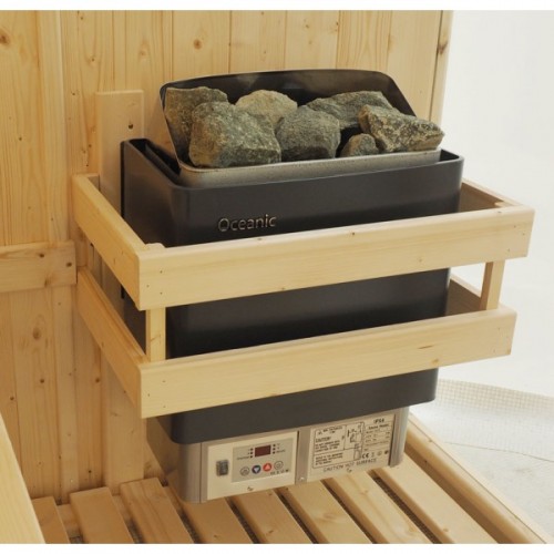 Celebration Home Sauna Kit with Built in Control Heater