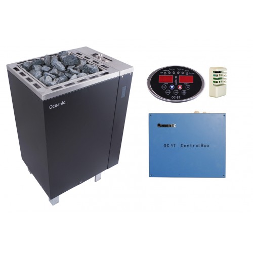 6kw Apollo Sauna Heater - Optional Steam Generator for combined Sauna & Steam 