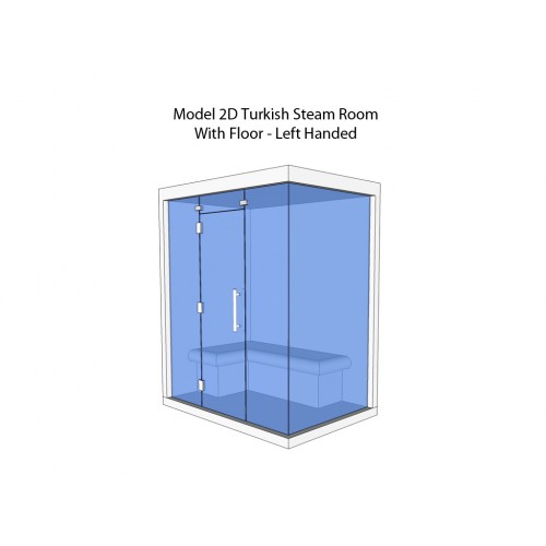 2 Person Commercial Turkish Steam Room Model 2D 