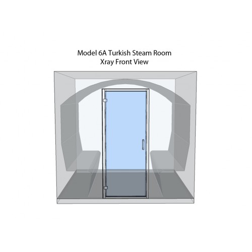 8 Person Commercial Turkish Steam Room Model 6A 