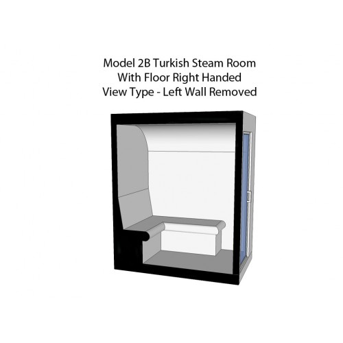2 Person Commercial Turkish Steam Room  Model 2B 
