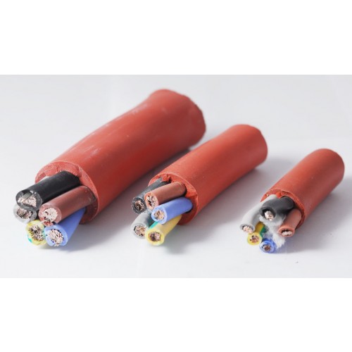 Silicone Bound Heat Proof 5 core Cable (BSEN 6141)