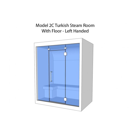 2 Person Commercial Turkish Steam Room  Model 2C 