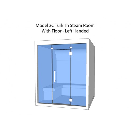4 Person Commercial Turkish Steam Room Model 3C 