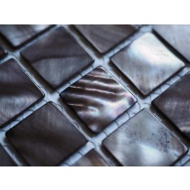 Dark Grey Shell Mosaic 305 x 305mm 