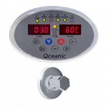Oceanic Steam Generator Digital Control Panel and Chrome steam inlet nozzle