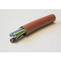 3 Meters 6mm 3 core Silicone Bound Heat Proof Cable for 6kw built in control heater