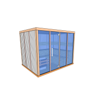 Vision Finnish Sauna Cabin 3040-HEM
