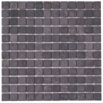 Dark Grey Natural Stone Mosaic 305 x 305mm