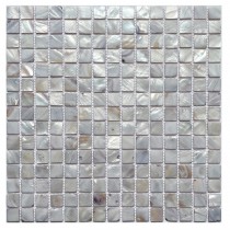 Light Grey Shell Mosaic 325 x 325mm