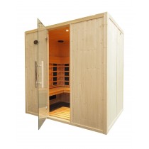 4 Person Home Infrared Sauna L Benches IR2030