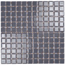 Slate Grey Glass Mosaic 295 x 295mm 