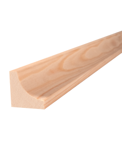 Spruce cornice 1855x25x25mm (4 lengths)