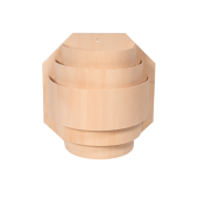 Sauna Wall Lamp and Veneer Shade