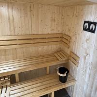 D3035 Domestic Finnish Sauna Cabin with 6kw OCSB sauna heater and loyly accessories