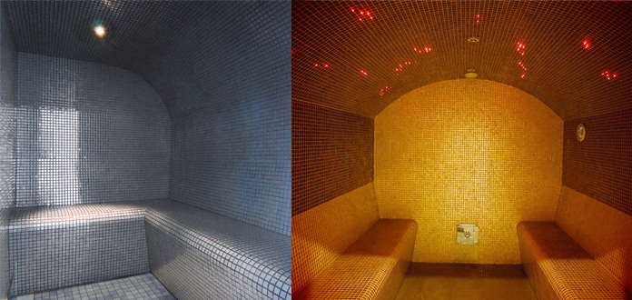 Turkish Steam Room Curved Ceiling