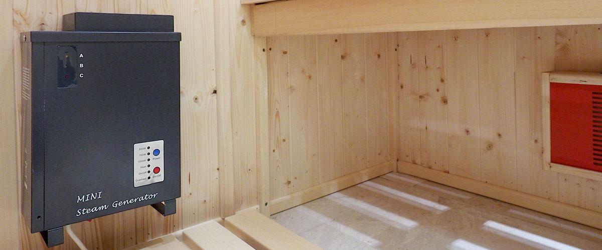 Infrared saunarium mini steam generator bio sauna sauna and steam